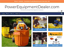 Tablet Screenshot of powerequipmentdealer.com